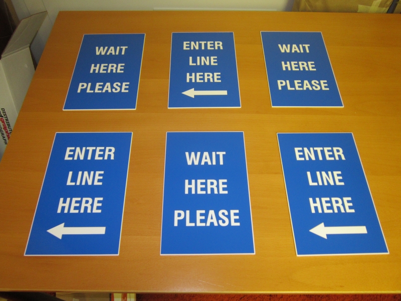 Full color vinyl banners and custom storefront signage for Edmonton retail locations