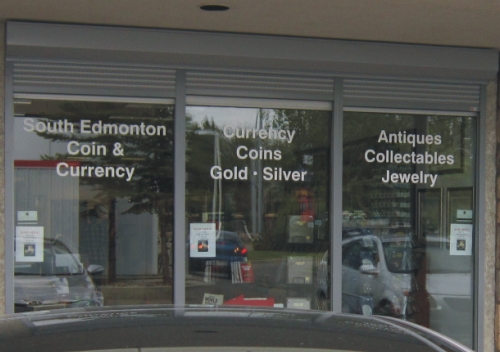Custom office window graphics and privacy film installed in South Edmonton